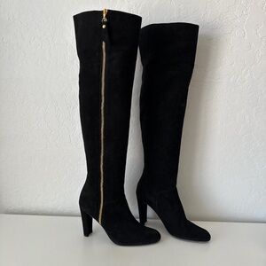 Stuart Weitzman Black Over the Knee Boots